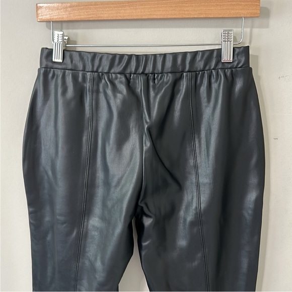 Generation Love Pant ZAYLA VEGAN LEATHER LEGGINGS Flare Leg Black Size S NEW - Picture 9 of 16